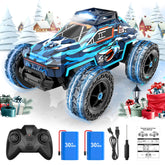 Haijon 1:20 25+kmh High Speed RC Car, Remote Control Truck Radio Off-Road Cars Vehicle Electronic Monster Hobby Buggy for Adults and Children Boys(Blue)